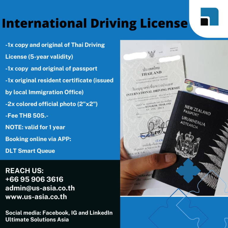 International Driving License Ultimate Solutions Asia   Visa And Work Permit Solutions For All Thai Visas And Work Permits For Foreigners Visas For Thai And Foreigners To Go Overseas Home Search Relocation And Other Services To Facilitate Your Li 1 768x768 